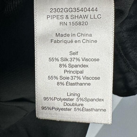 Veronica Beard Yulita Gold Chain detail Top women’s size 10 - Picture 7 of 7